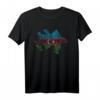 Aserbaidschan Karte Flagge T-Shirt - Stolz auf Azerbaijani Abstammung, perfekt für Familienfeste, Sportevents & Geburtstage