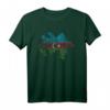 Aserbaidschan Karte Flagge T-Shirt - Stolz auf Azerbaijani Abstammung, perfekt für Familienfeste, Sportevents & Geburtstage