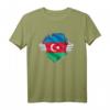 Super Aserbaidschanische Heritage Stolze Aserbaidschan-Flagge T-Shirt - Perfekt für Aserbaidschan-Liebhaber, Geburtstags- und Weihnachtsgeschenk