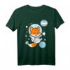 Fuchs Astronaut Demiboy Pride T-Shirt - Genderneutrales Support-Shirt für LGBTQ+ Community, klassisch geschnitten