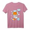 Fuchs Astronaut Demiboy Pride T-Shirt - Genderneutrales Support-Shirt für LGBTQ+ Community, klassisch geschnitten