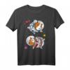Meerschweinchen Astronaut Weltraum Kosmisches Kinder Jungen T-Shirt - Lustiges Raumfahrt T-Shirt für kleine Astronauten und Tierliebhaber