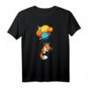 Fox Astronaut T-Shirt im Weltraum mit Planeten und Luftballons – Perfektes Geschenk für Astronomie- und Weltraumfans