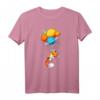 Fox Astronaut T-Shirt im Weltraum mit Planeten und Luftballons – Perfektes Geschenk für Astronomie- und Weltraumfans