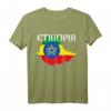Äthiopien-Flagge Habesha Karte Stolz Afrika T-Shirt – Traditionelles Design & Geschenk für Kultur- und Musikliebhaber
