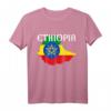 Äthiopien-Flagge Habesha Karte Stolz Afrika T-Shirt – Traditionelles Design & Geschenk für Kultur- und Musikliebhaber