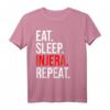 Eat Sleep Injera Repeat T-Shirt – Kulturelles Habesha Design für Äthiopier und Eritreer, Perfekt als Geschenk zu Weihnachten, Ostern oder Geburtstag