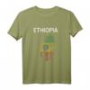 Äthiopien Löwe Shirt mit Flagge - Souvenir & Geschenkidee für Männer, Frauen & Kinder, Cooles T-Shirt für Löwenliebhaber