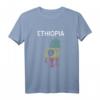 Äthiopien Löwe Shirt mit Flagge - Souvenir & Geschenkidee für Männer, Frauen & Kinder, Cooles T-Shirt für Löwenliebhaber
