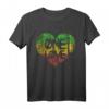 Ankh One Love One Heart Rastafari Peace T-Shirt – Jamaika-inspirierte Kleidung für Reggae- und Dancehall-Fans, ideal für Reisen & Festivals