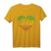Ankh One Love One Heart Rastafari Peace T-Shirt – Jamaika-inspirierte Kleidung für Reggae- und Dancehall-Fans, ideal für Reisen & Festivals