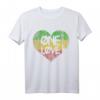 Ankh One Love One Heart Rastafari Peace T-Shirt – Jamaika-inspirierte Kleidung für Reggae- und Dancehall-Fans, ideal für Reisen & Festivals