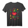 Jah is Love. Rastafari & Reggae Musik T-Shirt - Geschenk für Jamaika, Afrika & Reggae Fans zu Geburtstag, Weihnachten & Vatertag
