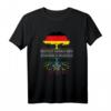 Deutsch Gewachsen Äthiopisch Wurzeln - T-Shirt für Stolz auf Herkunft, Familie & Feiertage