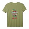 Sport Elfe Weihnachtsoutfit Partnerlook Geschenk - Festliche Weihnachtskleidung mit Elfenhut, Schneeflocken & Socken für Familien und Sportler