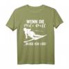 Lustiges Skifahren T-Shirt mit Spruch 'Wenn die Piste ruft muss ich gehen' – Perfektes Geschenk für Wintersportfans zu Weihnachten & Geburtstag