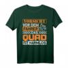Vorsicht Fahrer Quad Harmlos T-Shirt – Lustiges ATV Zubehör für Quadfahrer & Offroad-Enthusiasten, perfektes Geschenk für Männer