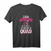 Echte Mädchen fahren Quad T-Shirt - Lustiges ATV Damen Outfit für Offroad & Allrad Bikerinnen, Geschenkidee für Frauen und Mädchen