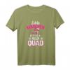 Echte Mädchen fahren Quad T-Shirt - Lustiges ATV Damen Outfit für Offroad & Allrad Bikerinnen, Geschenkidee für Frauen und Mädchen