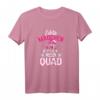 Echte Mädchen fahren Quad T-Shirt - Lustiges ATV Damen Outfit für Offroad & Allrad Bikerinnen, Geschenkidee für Frauen und Mädchen