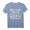 Lustiges Quad ATV T-Shirt mit Spruch - Geld macht nicht glücklich, kaufe dir ein Quad - Geschenk für Offroad- und Motorsport-Fans