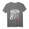 Kinder 8. Geburtstag Geschenk Quad Fahrer ATV 4x4 T-Shirt – Coole Offroad & Motorsport Fanware für Jungs & Mädchen