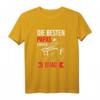 Besten Papas Fahren Quad T-Shirt - Perfektes Geschenk für Quadfahrer, Biker und Offroad Motorsport Väter