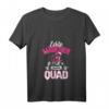 Damen Echte Mädchen fahren Quad T-Shirt mit V-Ausschnitt - Lustiges ATV Offroad Design für Quad Bikerinnen und Offroad-Enthusiastinnen