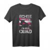 Echte Mädchen fahren Quad T-Shirt - Lustiges ATV Offroad Damen Design für Frauen & Quad-Bikerinnen, Perfekt als Geschenk zu Weihnachten & Geburtstag