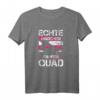 Echte Mädchen fahren Quad T-Shirt - Lustiges ATV Offroad Damen Design für Frauen & Quad-Bikerinnen, Perfekt als Geschenk zu Weihnachten & Geburtstag