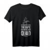 Ich brauche keine Therapie, ich muss Quad fahren - Rückendruck Pullover & Hoodie für Quad- und ATV-Fans, Offroader & Motorsport-Enthusiasten
