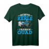 Echte Kerle fahren Quad T-Shirt - Lustiges ATV & Offroad Biker Geschenk für Männer, Jungen, Opa & Vater zum Geburtstag & Weihnachten
