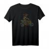 Abstrakte Kunst Buntes Vierrad Fahrrad Liebhaber Quad T-Shirt – Perfekt für Offroad, Motorsport & Geschenk für Quad-Freunde
