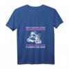 Damen Coole Mädchen fahren selbst - Quad ATV Offroad T-Shirt mit V-Ausschnitt – Perfektes Geschenk für Quadfahrerin und ATV-Bikerin zu Geburtstag und Weihnachten