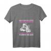 Damen Coole Mädchen fahren selbst - Quad ATV Offroad T-Shirt mit V-Ausschnitt – Perfektes Geschenk für Quadfahrerin und ATV-Bikerin zu Geburtstag und Weihnachten