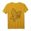 Niedliches Schmetterling T-Shirt zum Ausmalen für Kinder – Kreatives Geschenk für Geburtstag & Weihnachten, individuell gestaltbar