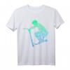 Scooter Stunt T-Shirt Geschenk für Kinder & Jungen - Vintage Retro Design, Perfekt für E-Scooter, Roller & Stunt-Tricks zum Geburtstag & Weihnachten