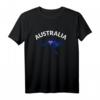 Australisches Känguru Australien Flaggen Souvenir T-Shirt – Perfekt für Reisende, Sportfans und Australien-Enthusiasten
