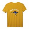Australisches Känguru Australien Flaggen Souvenir T-Shirt – Perfekt für Reisende, Sportfans und Australien-Enthusiasten