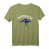 Australisches Känguru Australien Flaggen Souvenir T-Shirt – Perfekt für Reisende, Sportfans und Australien-Enthusiasten