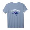 Australisches Känguru Australien Flaggen Souvenir T-Shirt – Perfekt für Reisende, Sportfans und Australien-Enthusiasten