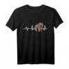 Wombat Herzschlag Heartbeat T-Shirt – Lustiges Tiermotiv für Kinder, Damen & Herren, ideales Geschenk aus Australien