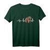 Wombat Herzschlag Heartbeat T-Shirt – Lustiges Tiermotiv für Kinder, Damen & Herren, ideales Geschenk aus Australien