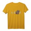 Wombat Herzschlag Heartbeat T-Shirt – Lustiges Tiermotiv für Kinder, Damen & Herren, ideales Geschenk aus Australien