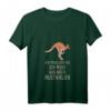 Damen Ich Muss Gar Nix Ich Muss Nur Nach Australien Urlaub T-Shirt mit V-Ausschnitt – Lustiges Reiset-Shirt für Australien-Fans & Abenteurer
