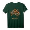 Australien Karte Koalas Kangaroos Bumerangs Sydney Opera T-Shirt – Perfekt für Reisende & Australien-Fans