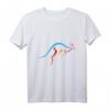 Känguru-Silhouette Outback Australia Kangaroos Jumping T-Shirt – Niedliches Tiermotiv für Tierliebhaber & Australien-Fans