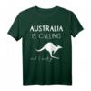 Australien is calling Känguru Australia Backpacker Geschenk T-Shirt – Lustiges Reise- und Fanartikel für Australien-Liebhaber