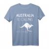 Australien is calling Känguru Australia Backpacker Geschenk T-Shirt – Lustiges Reise- und Fanartikel für Australien-Liebhaber
