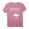 Australien is calling Känguru Australia Backpacker Geschenk T-Shirt – Lustiges Reise- und Fanartikel für Australien-Liebhaber